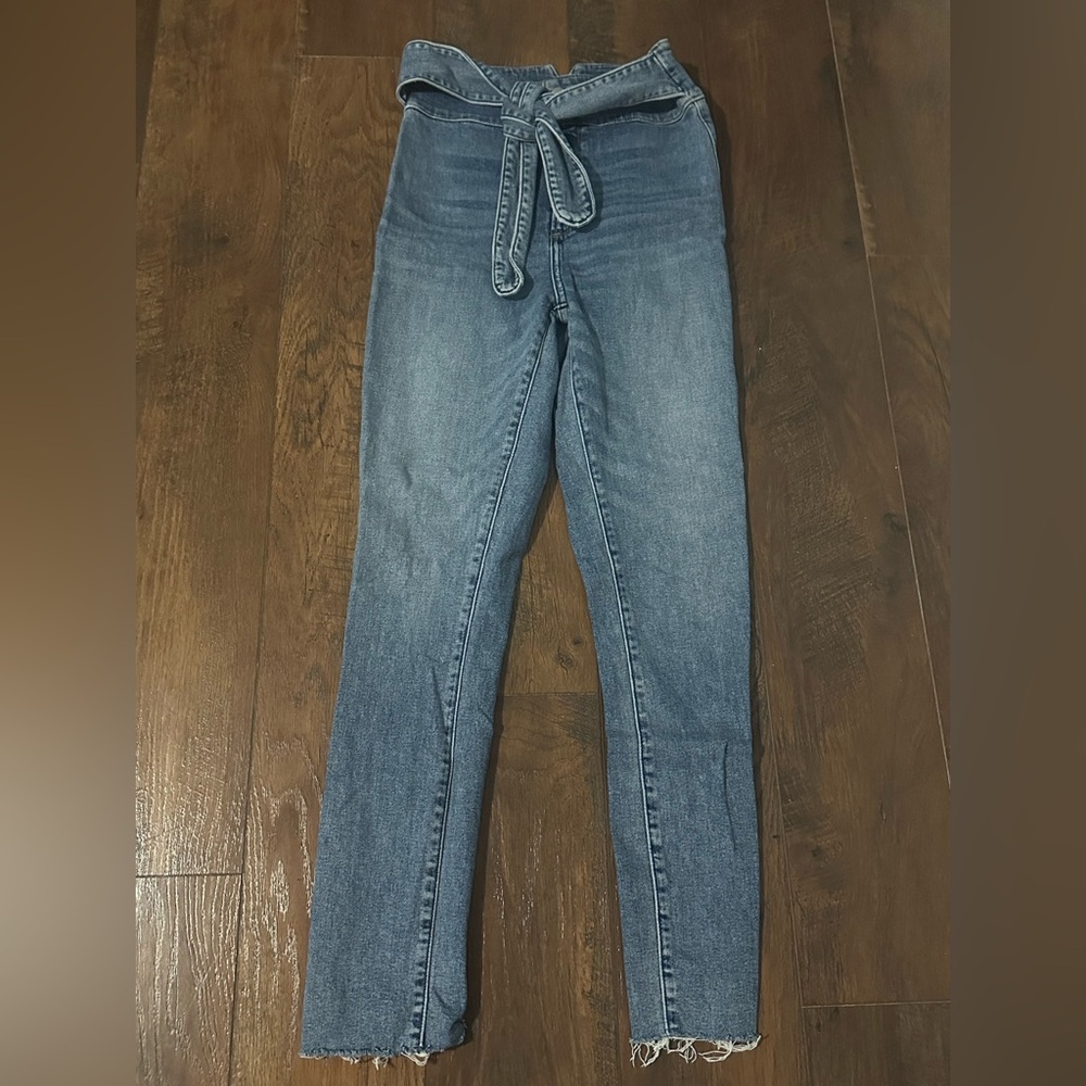 Abercrombie & Fitch High Rise Blue Jeans